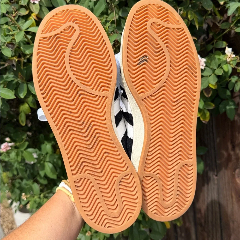 adidas Originals Campus sneakers in black and white. Men size 11 - Picture 5 of 15